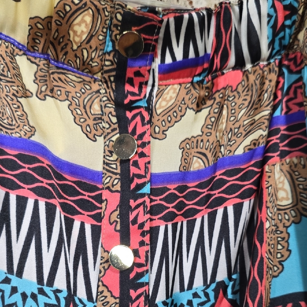 Cache Colorful Patterned Jumpsuit - Picture 8 of 9